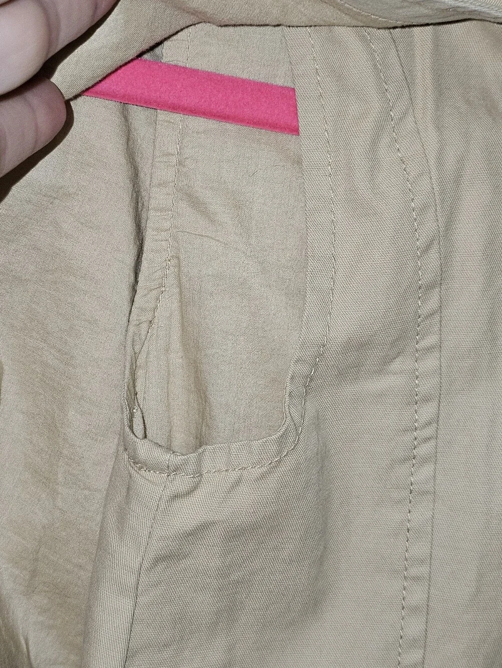 GAP Kids Beige Trench-Style Cape with Black Buttons Sz 8